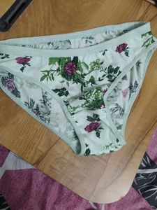 Floral Print Briefs🍃🍃🩵