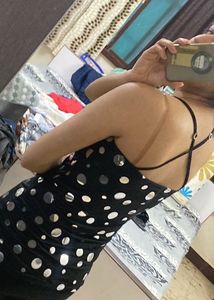 Polka Dot Top with Owl Neck