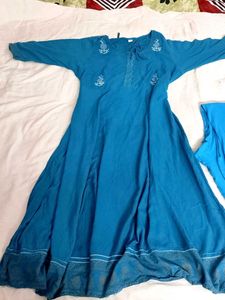 Elegant Blue Kurta Set