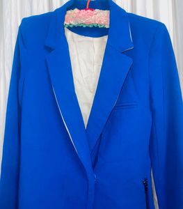 Royal Blue Statement Blazer