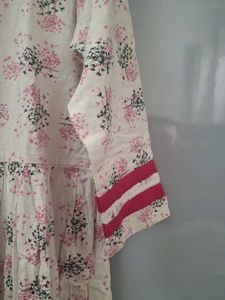Floral Print Kurta