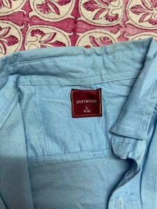 Blue Short Sleeve Shirt