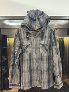 Hooded Flannel Shirt