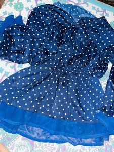 Blue Polka Dot Dress