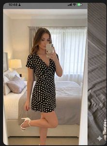 Polka Dot Mini Dress