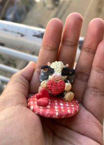 Handmade Clay Moo