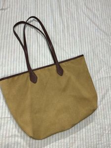 Tan Tote Bag