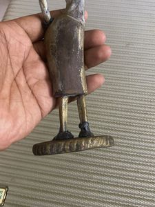 Metal Lady Figurine