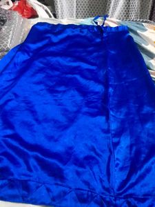 Blue Embellished saree