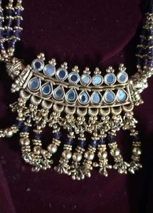 Purple 💜 Colour Imitation Jewellery Set