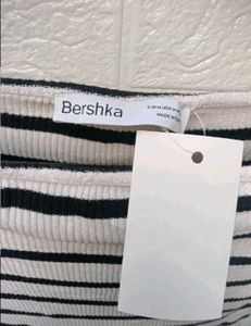 New with tag Pinterest Chic Striped Off-Shoulder C