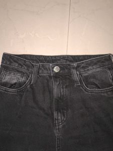 Ultra Baggy Y2k Streetwear Denim Black Washed Jean