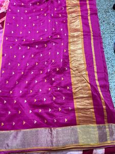 Light weight silk cotton saree