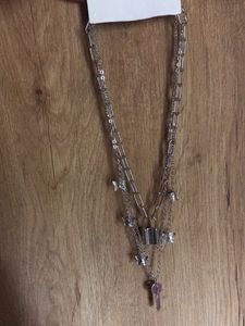 3 Layered Aesthetic Silver Chains