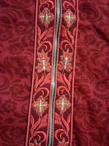 Red Embroidered Dress