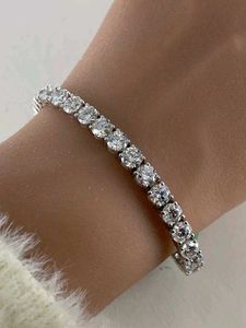 Cubic zirconia Tennis Bracelet Anti tarnish