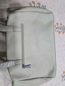 Pastel Green Brand New Caprese Handbag