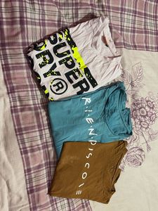 Combo Of 3 Tshirts