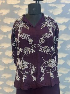 Elegant Embroidered Top