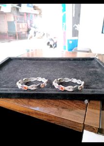 Pure Silver Designary Bangles