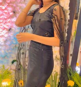 Elegant Black Ethnic Gown