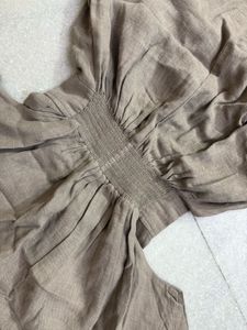 Empire Waist Korean Dress