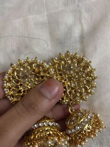 Kundan Earrings &amp; Tikka Set