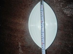 White Decorative Plate And Tray