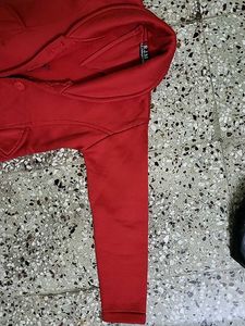 Red Casual Jacket