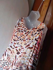 Animal print top