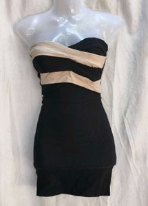 1681. Chic Black Bodycon Mini Dress