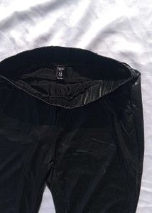 Brand New (Shein) 100% Leather Black Pant