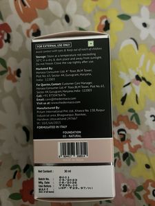 The Derma Co Foundation SPF 40