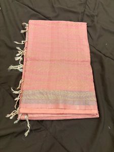 💯 Pure Silk Saree - Pink
