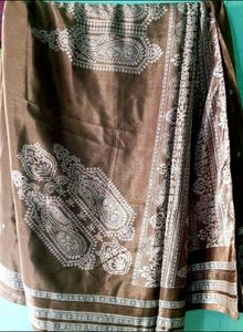 Elegant Brown Saree