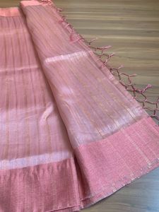 A Beautiful Pink Saree