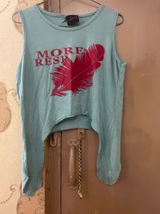 Graphic Print Tank Top