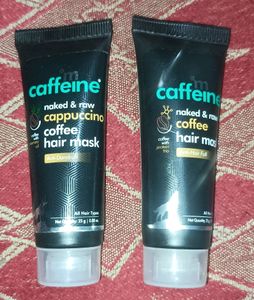 m caffeine 2 hair masks, 1 hair scrub and 1 shampo + 3 mamaearth onion hair conditiners