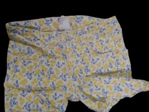 Floral Print Shorts