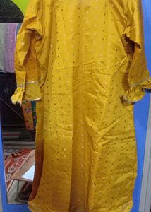 Yellow Fastive Kurta