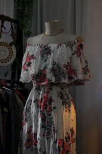 Floral Off-Shoulder Dress