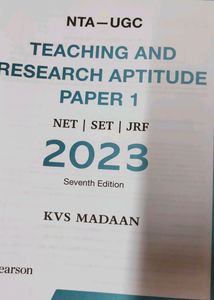 NTA UGC NET, SET , JRF 2023 PAPER 1