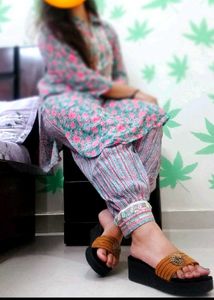 Beautiful Floral Cord Set