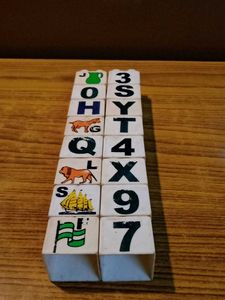 Vintage Alphabet + Building Blocks | Combo