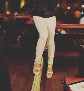 White Straight Leg Pants