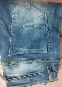 Acid Wash Denim Jeans