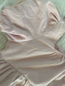 Cute Pink Peplum Top