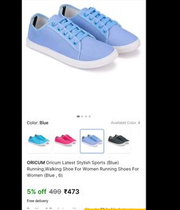 Women Blue Shoes 🔵