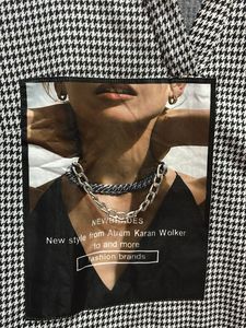 Houndstooth Print Shirt