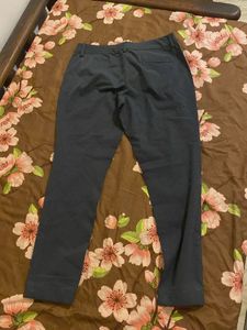 Navy Blue Casual Pants